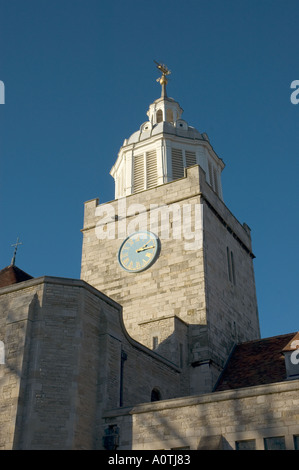 La Cathédrale de Portsmouth fondée en 1180 dans la ville de Portsmouth sur la côte sud de l'Angleterre Banque D'Images