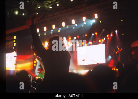 Concert Appel Tsunami Millennium Stadium Cardiff Galles du Sud Banque D'Images