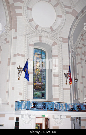 Chapelle de l'Académie navale , Cathédrale de la Marine - intérieur Banque D'Images