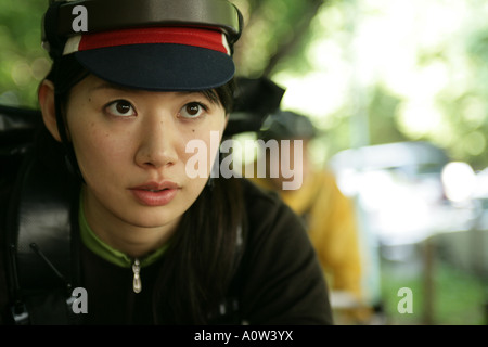 Close up of a young woman Banque D'Images