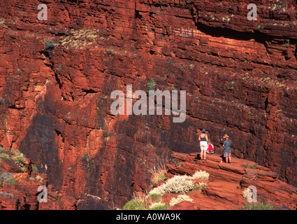 L'Oxer Lookout, l'Australie, de Karijini Banque D'Images
