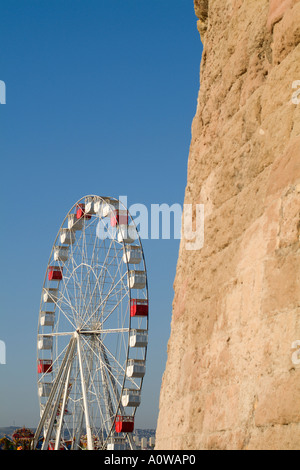 Un parc de loisirs à proximité de saint jean fort sur vieux port Banque D'Images