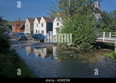 Kersey, du South Suffolk. Banque D'Images