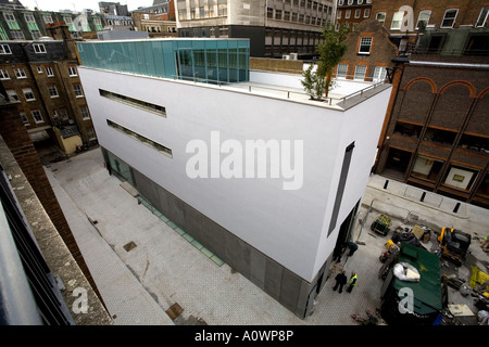 Le nouveau cube blanc art gallery de maçons, à Londres, en Angleterre Banque D'Images