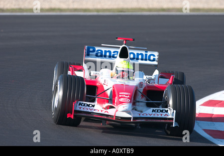 Ralf Schumacher de l'Allemagne dans la course de Formule 1 Toyota en 2005 Banque D'Images