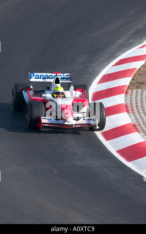 Ralf Schumacher de l'Allemagne dans la course de Formule 1 Toyota en 2005 Banque D'Images