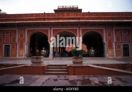 Le Palais de la ville de Jaipur, également connu sous le nom de Hawa Mahal dans le Rajasthan en Inde