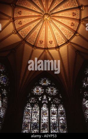 Chapter House, York Minster, York, Angleterre Banque D'Images