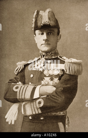 L'amiral Sir John Rushworth Jellicoe, 1859 -1935 de la Marine royale britannique. à partir d'une photographie par Russell. Banque D'Images