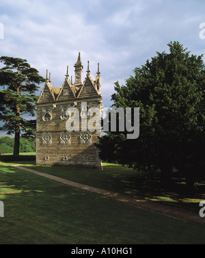 Lodge at triangulaire Rushton, Northamptonshire. construit 1592 par Sir Thomas Tresham Banque D'Images