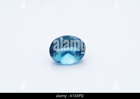 Pierre de gemme semi-précieuse de Flourite Banque D'Images