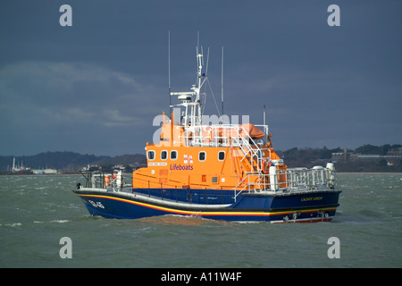 De sauvetage de la RNLI Calshot Southampton Water Banque D'Images