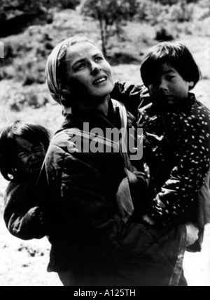 L'Auberge du sixième bonheur Année 1958 Réalisateur Mark Robson Ingrid Bergman D'après Alan Burgess livre Banque D'Images