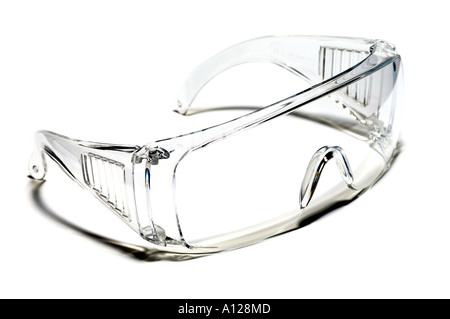 Les lunettes de sécurité Banque D'Images