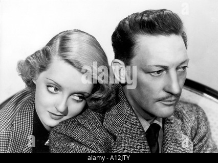 Satan a rencontré une dame Année 1936 Réalisateur William Dieterle Bette Davis Warren William basé sur le livre de Dashiell Hammett Banque D'Images