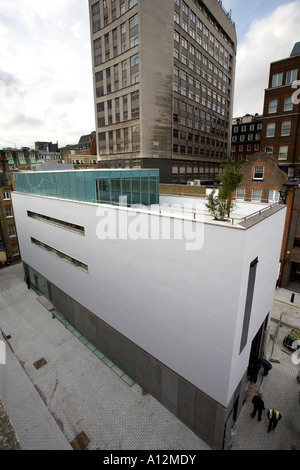 Le nouveau cube blanc art gallery de maçons, à Londres, en Angleterre Banque D'Images