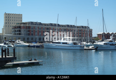Cape Grace Hotel sur Victoria et Alfred Waterfront Cape Town Afrique du Sud complexe LSF Banque D'Images