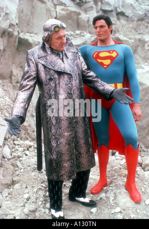 Superman IV Année 1987 Directeur Sidney Furie Christopher Reeve Gene Hackman en fonction de Jerry Siegel et Joe Shuster s comic str Banque D'Images