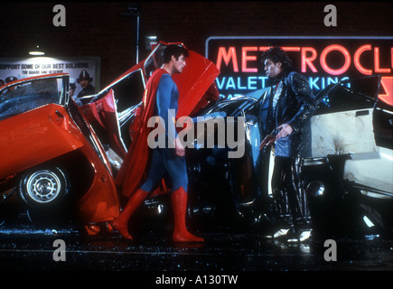 Superman IV Année 1987 Directeur Sidney Furie Christopher Reeve en fonction de Jerry Siegel et Joe Shuster s bande dessinée Banque D'Images