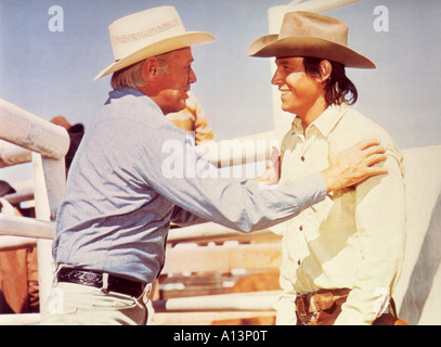 Quand les légendes meurent Année 1972 réalisateur Stuart Millar Richard Widmark Frederic Forrest Banque D'Images