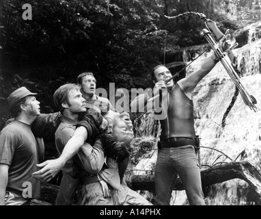 Deliverance 1971 John Boorman Jon Voight Burt Reynolds, Ned Beatty, Ronny Cox, Billy McKinney Banque D'Images