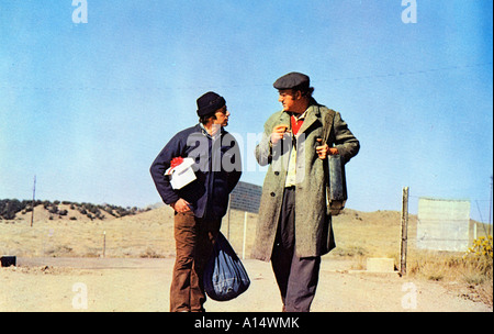 1973 L'Épouvantail Jerry Schatzberg Al Pacino Gene Hackman Grand Prix du Festival International du Film de Cannes 1973 ex aequo avec Banque D'Images