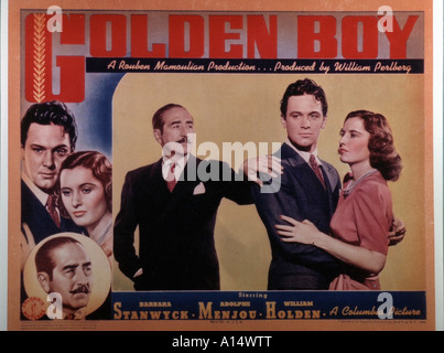 Rouben Mamoulian 1939 Golden Boy William Holden Adolphe Menjou Barbara Stanwyck Banque D'Images