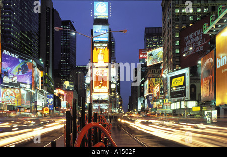 Times Square New York USA Banque D'Images