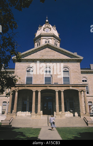 Palais de justice du comté de Madison Iowa Winterset Banque D'Images