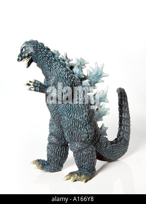 Jouet de Godzilla Banque D'Images
