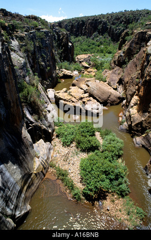 Mac Mac Falls Mpumalanga Afrique du Sud Rhône-Alpes Banque D'Images