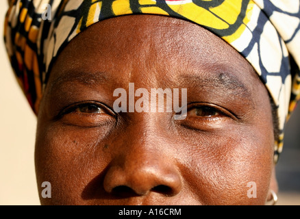 Portrait de la femme togolaise , Kpalime Banque D'Images