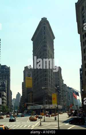 Flat Iron Building, New York USA Banque D'Images