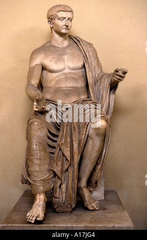 L'Empereur romain Tibère Auguste naissance Tiberius Claudius Nero 42 BC - AD 16 Rome Italie Italien Banque D'Images