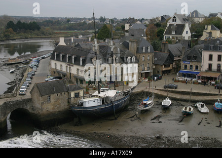 Port de Auray Banque D'Images