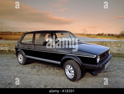 1981 Volkswagen Golf GTI Banque D'Images