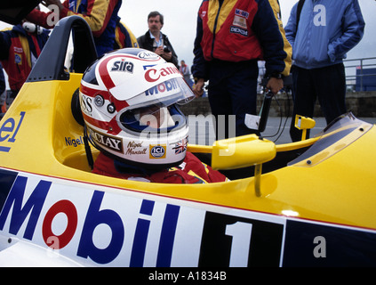 NIGEL MANSELL Banque D'Images