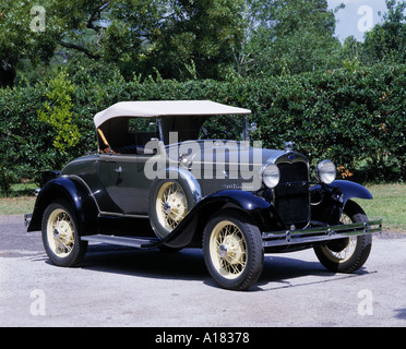 1930 Ford Model A roadster Banque D'Images