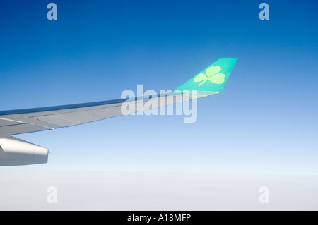 AER lingus aile Banque D'Images