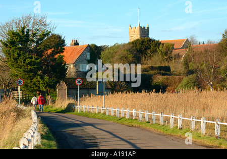 Le pont-jetée, l'eau douce, l'île de Wight, Angleterre, RU, FR. Banque D'Images