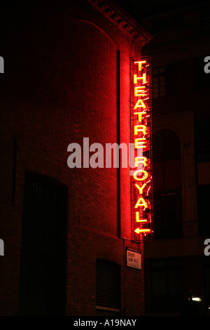 Theatre Royal Drury Lane à Londres, Angleterre Banque D'Images