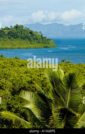 Fidji, Viti Levu, côte sud près de Korotogo Banque D'Images