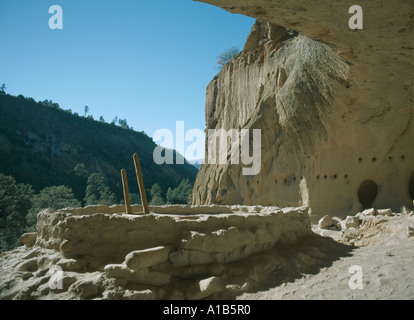 USA New Mexico Bandelier National Monument Banque D'Images