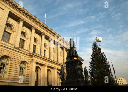 Le bâtiment du Parlement prussien et ex-nazi SS et Gestapo AC Berlin Allemagne Banque D'Images