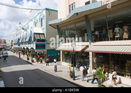 Capitale de la Barbade Bridgetown Cave Shepherd department store Banque D'Images