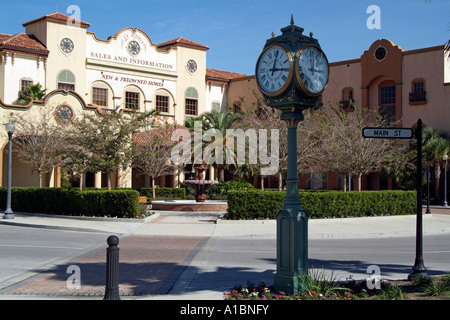 Bureau d'information et de vente. Spanish Springs Florida USA Banque D'Images