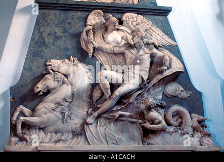 La sculpture de l'époque victorienne dans la Cathédrale de Saint Thomas Mumbai sélectionné pour la conservation du patrimoine de la région Asie-Pacifique de l'UNESCO Award 2004 de l'Inde. Banque D'Images