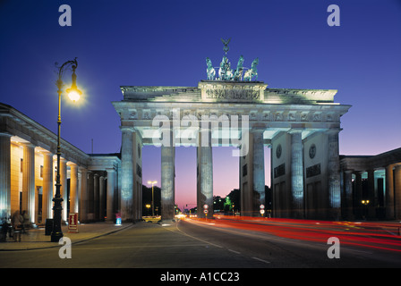 Porte de Brandebourg, Berlin, Allemagne Banque D'Images