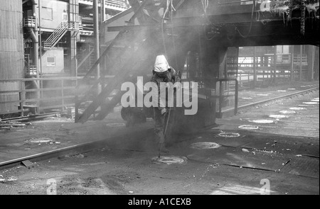 L'environnement fonctionne en mono. Banque D'Images