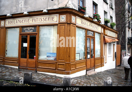 Boulangerie & patisserie à Paris Banque D'Images